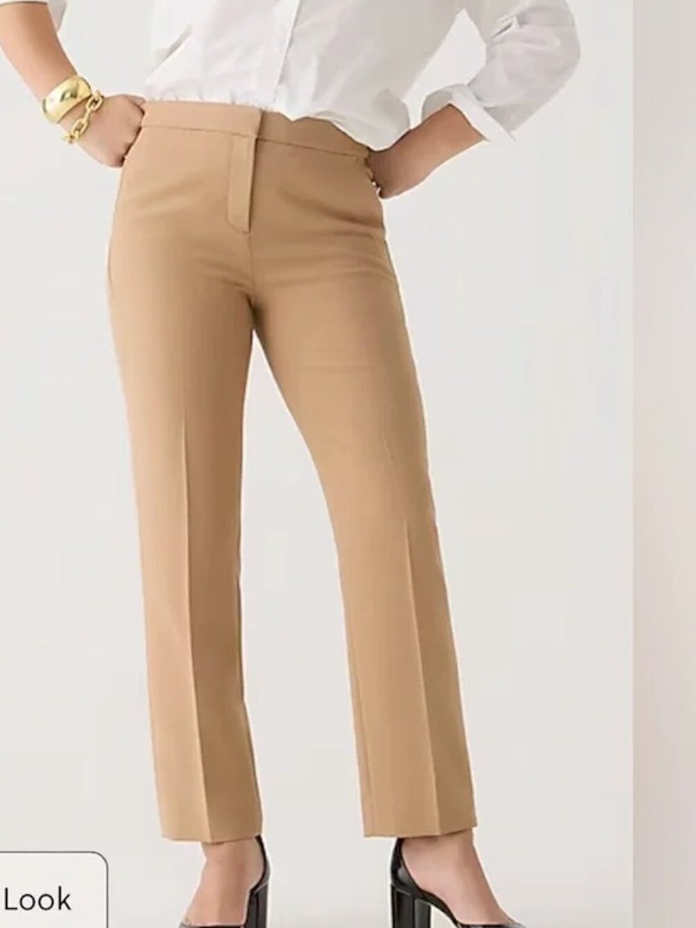 J Crew Kate Trousers Women's Size 6 P Business Casual Career Office Neutral